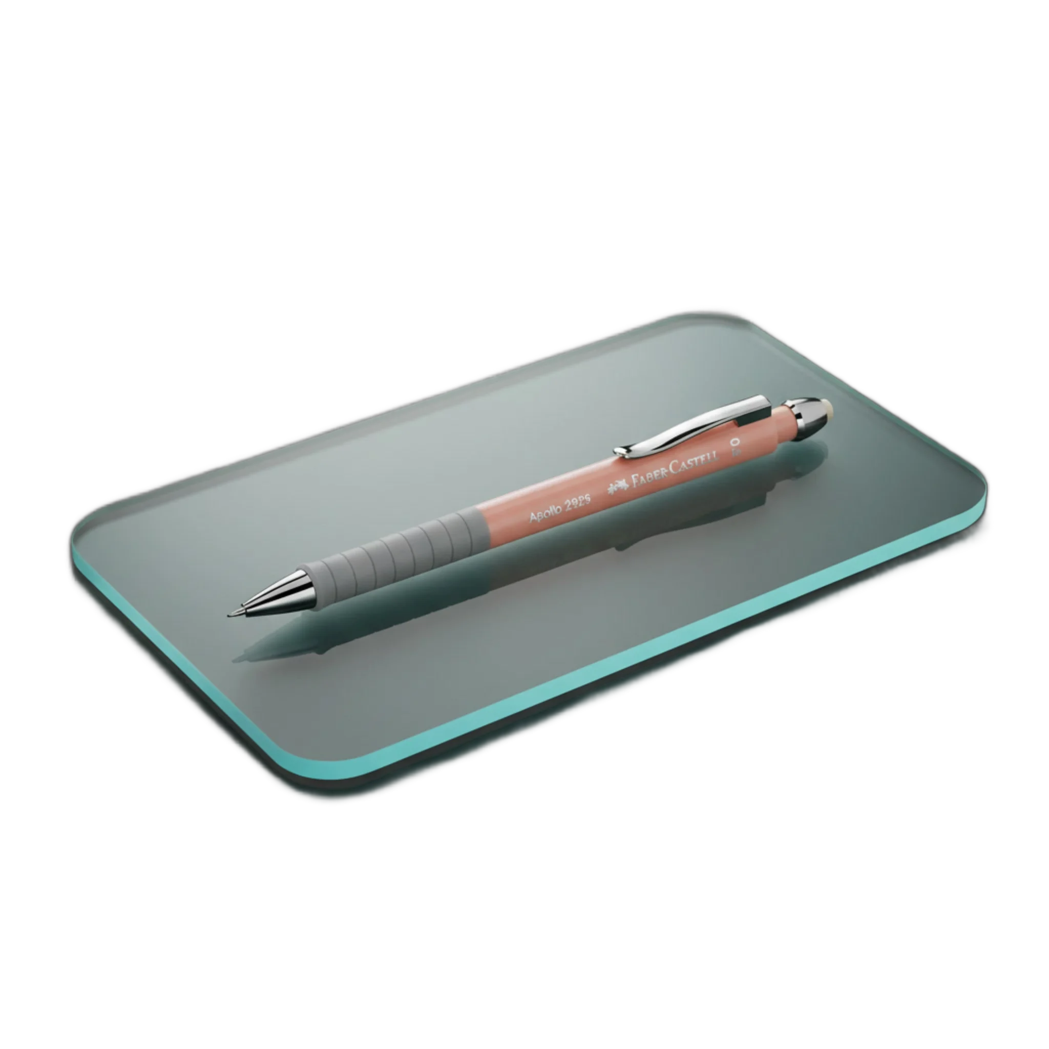 Portaminas premium apollo faber castell rosado 0.5mm 